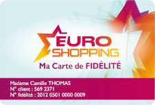 Carte de fidélité Euroshopping